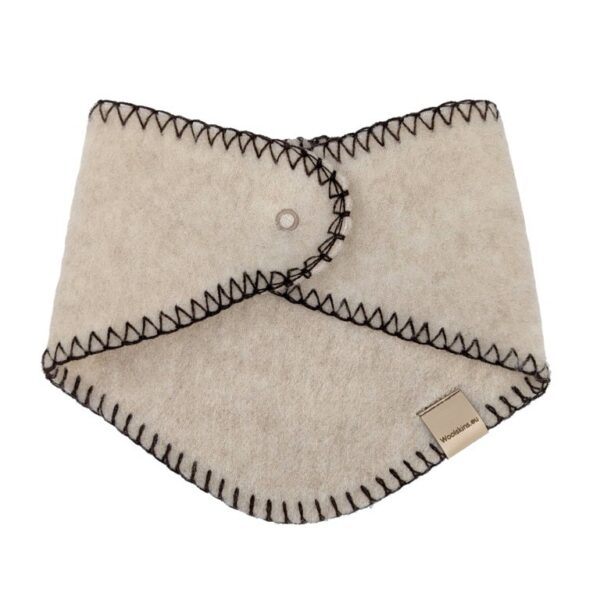 Babysjaaltje Wol ecru Woolskins