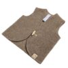 Wollen Bodywarmer Baby en kind Woolskins bruin