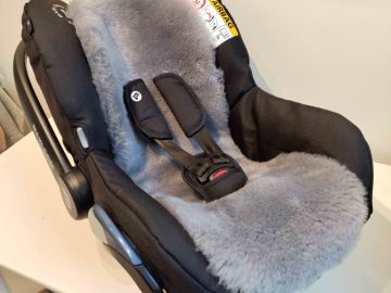 Schapenvacht Inlegkussen voor Maxi Cosi & Autostoel Woolskins {{brizy_dc_image_alt entityId=