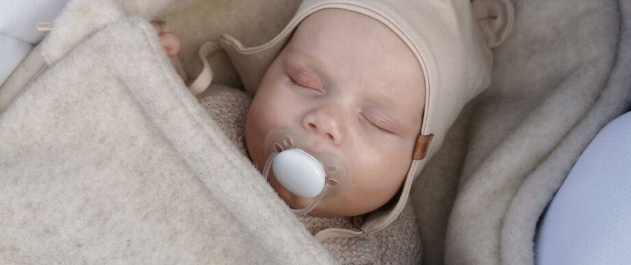 Zaffiro | Wollfußsack – Schlafsack für Buggy und Babywanne